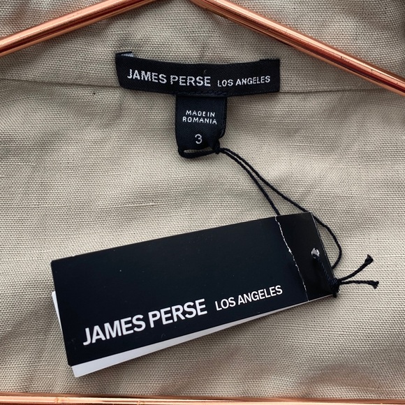 James Perse Stowaway Hood Jacket NWT Size Large - Picture 11 of 11